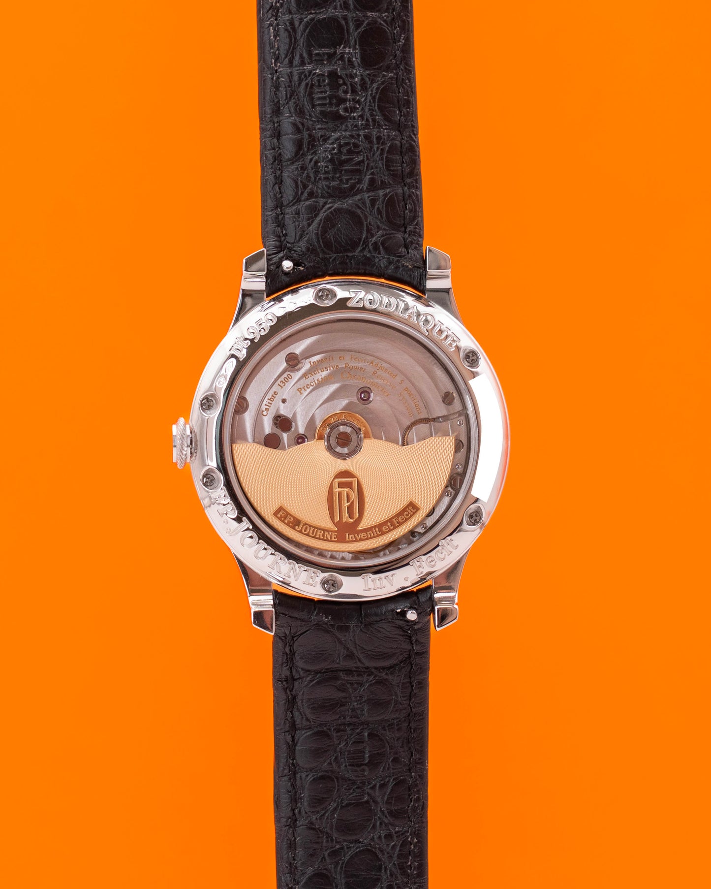 LIMITED TO 150 Pieces Brass Movement F.P. Journe 40mm Octa Zodiaque / Zodiac Platinum