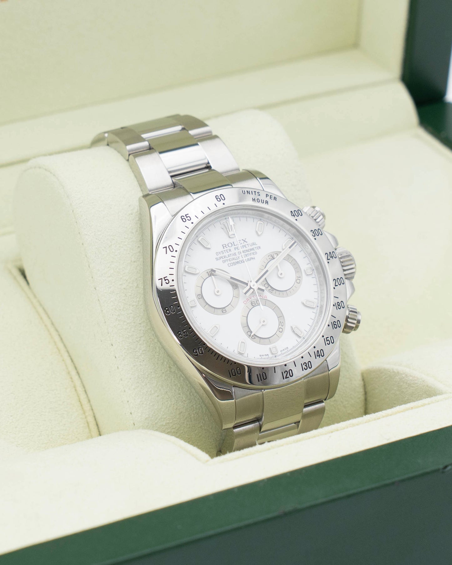 Rolex Daytona 40mm 116520 White Dial 2011