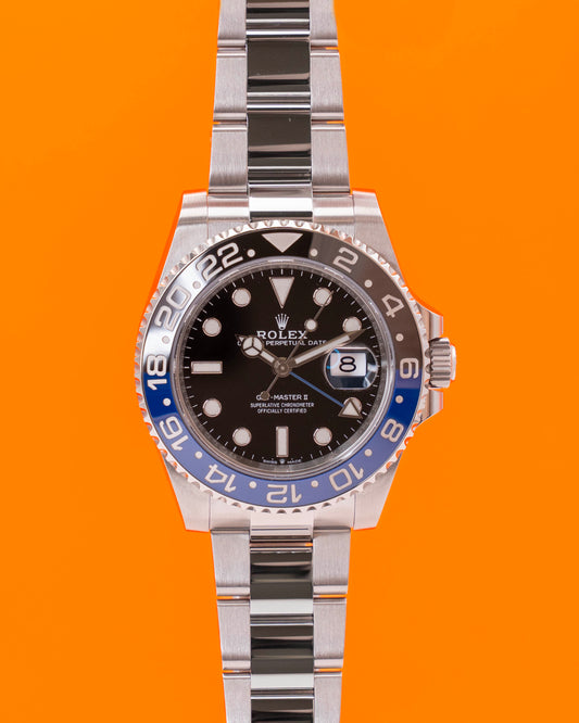 Rolex GMT Master II 40mm 126710BLNR Batman on Oyster 2021