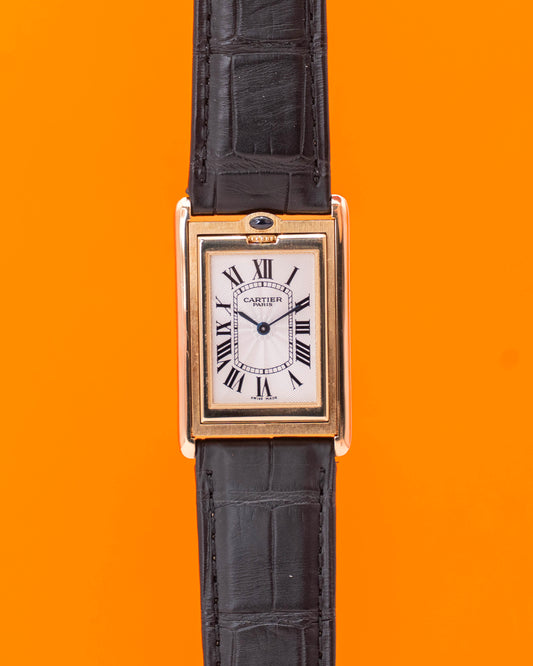 Cartier Tank CPCP Basculante 2499C Yellow Gold