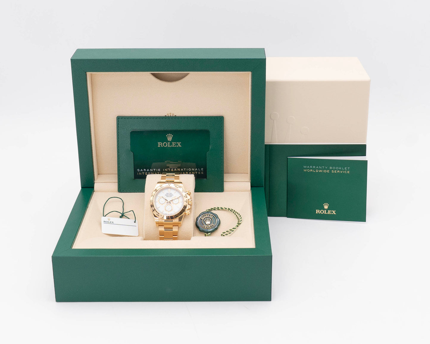 Rolex Daytona 40mm 126508 Yellow Gold White Dial 2024