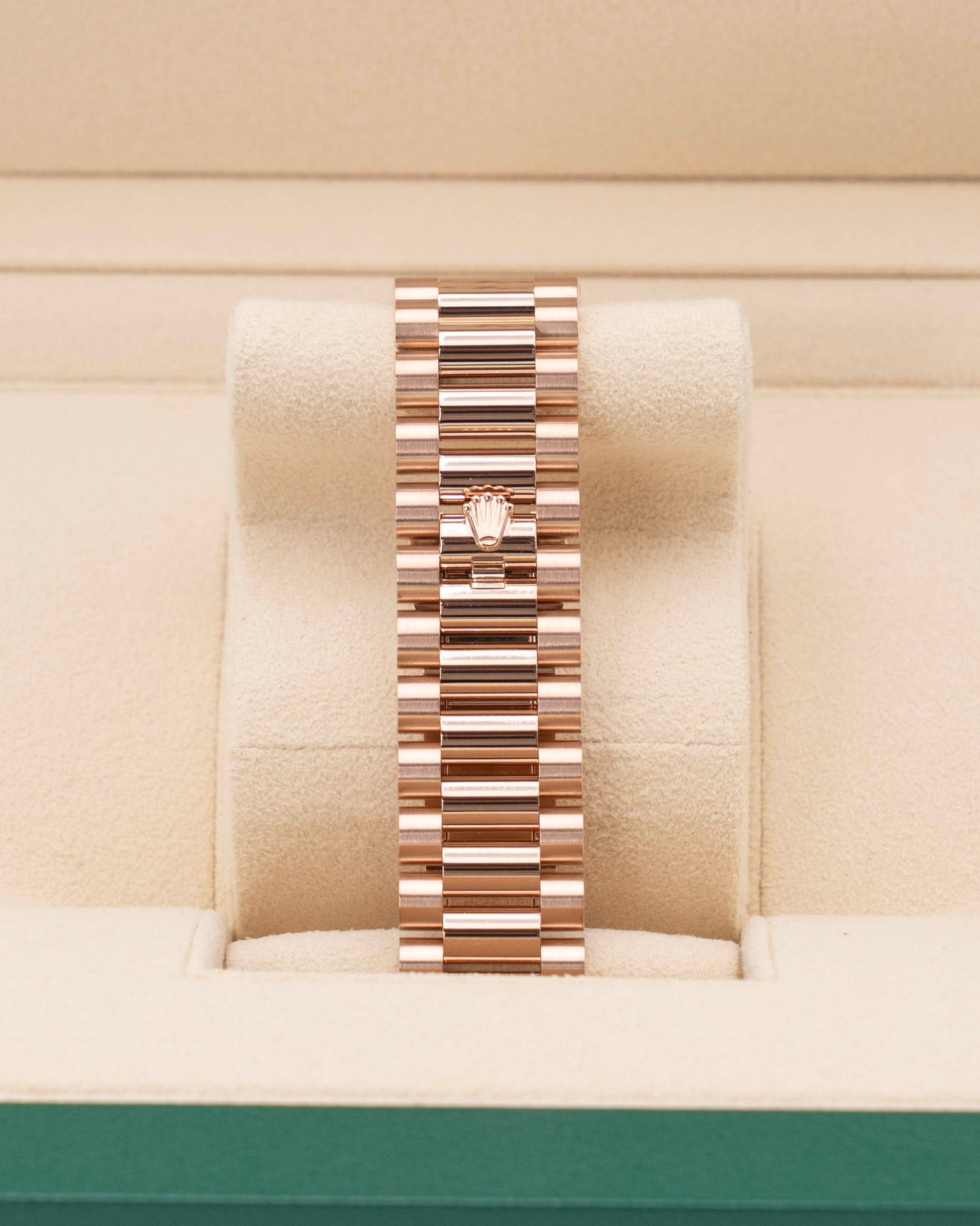 Rolex DayDate 40mm 228235 Rose Gold Olive Dial 2023