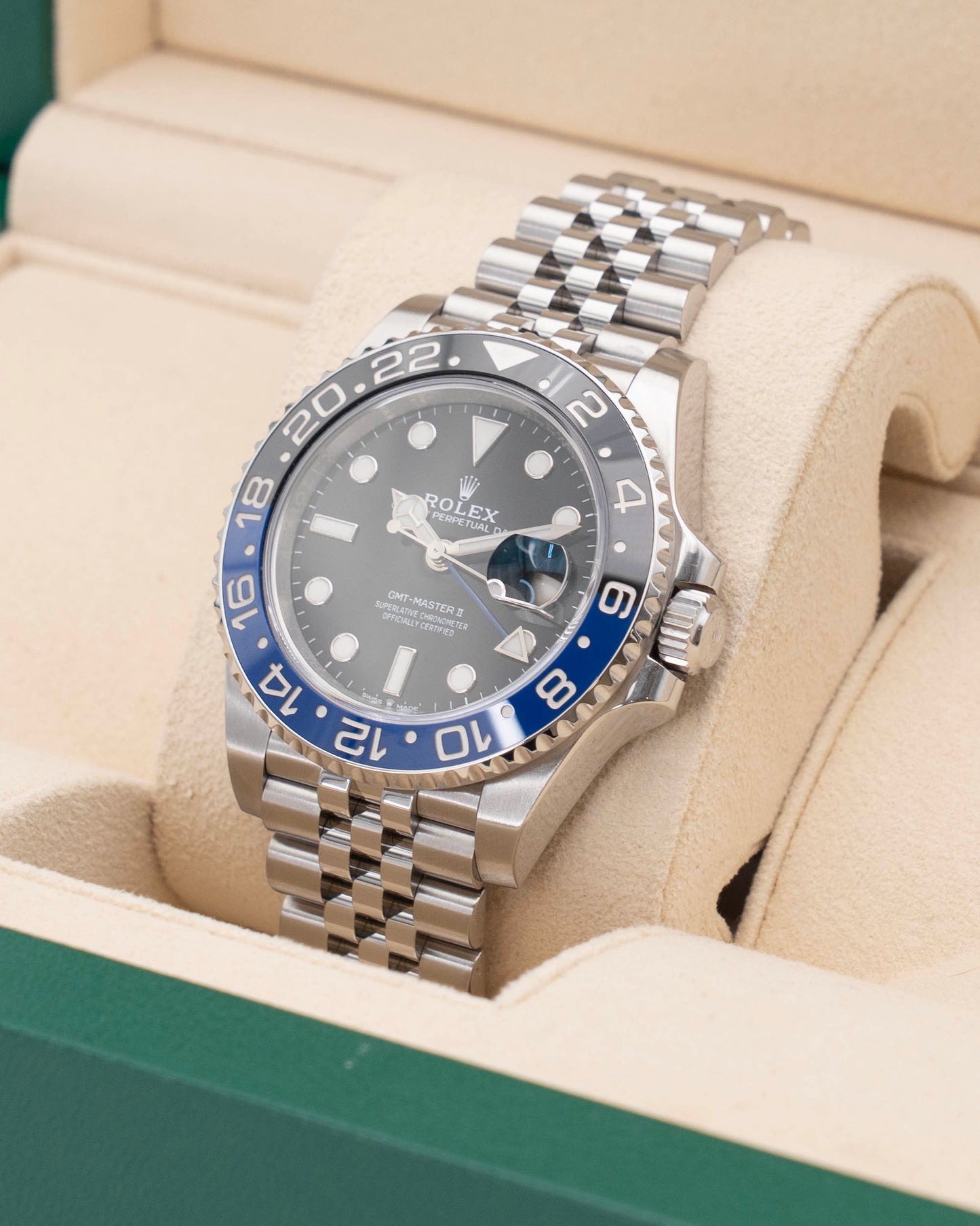 Rolex GMT Master II 40mm 126710BLNR Batgirl 2021