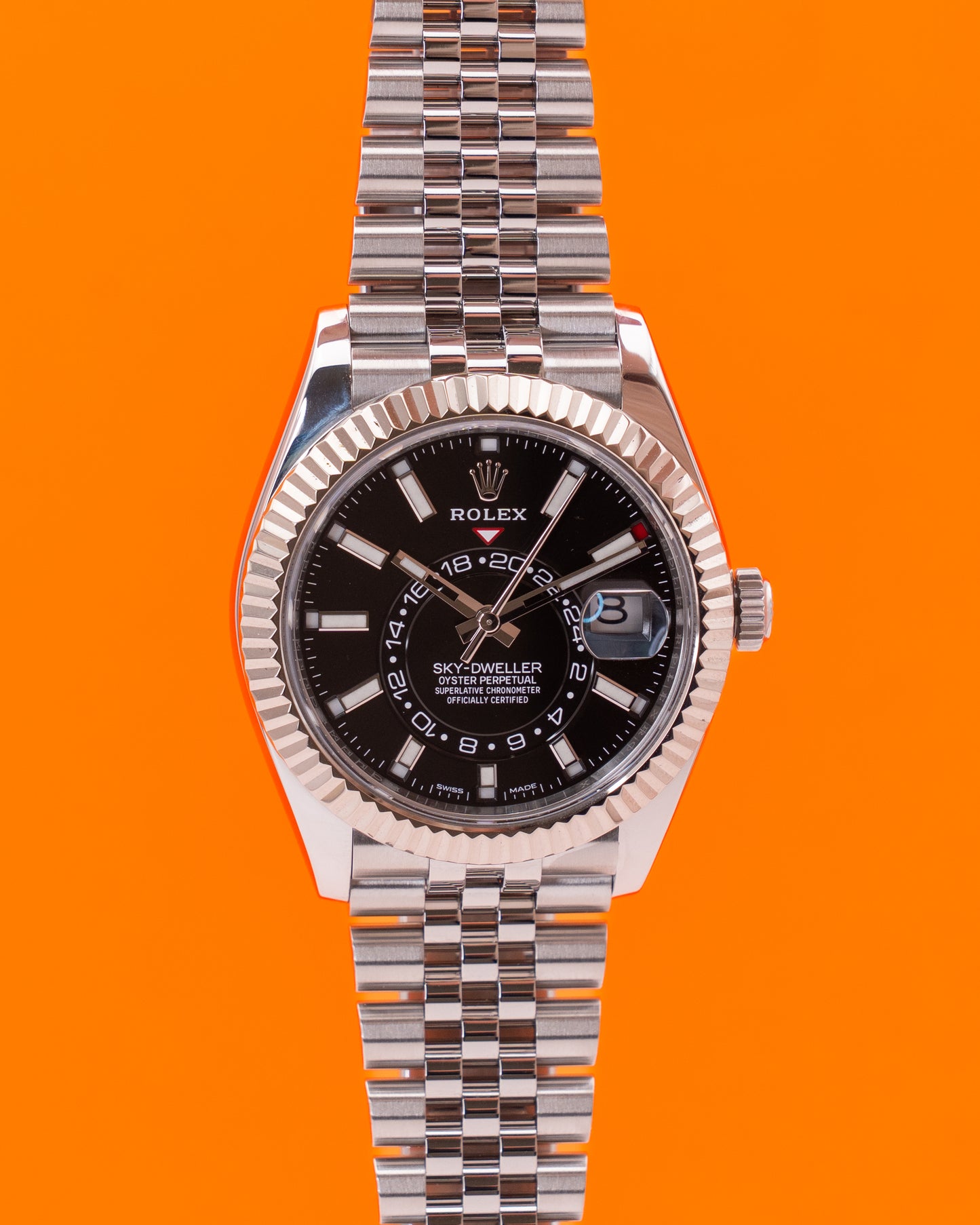 Rolex Sky Dweller 42mm 326934 Black Dial Jubilee 2022