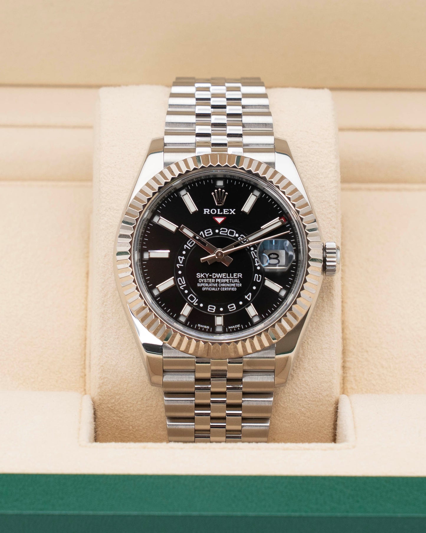 Rolex Sky Dweller 42mm 326934 Black Dial Jubilee 2022