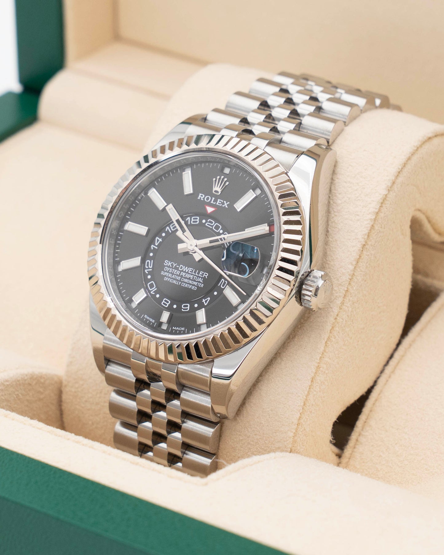 Rolex Sky Dweller 42mm 326934 Black Dial Jubilee 2022