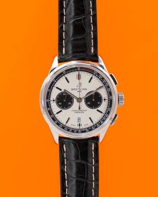Breitling Premier B01 Chronograph 42mm AB0118221G1P1 Panda Dial