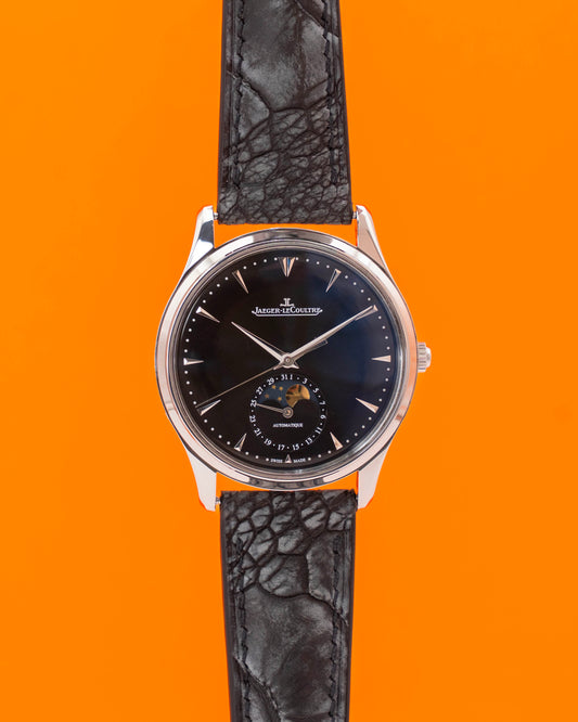 Jaeger-LeCoultre Master Ultra Thin Moon 39mm 176.8.64.S Black Dial