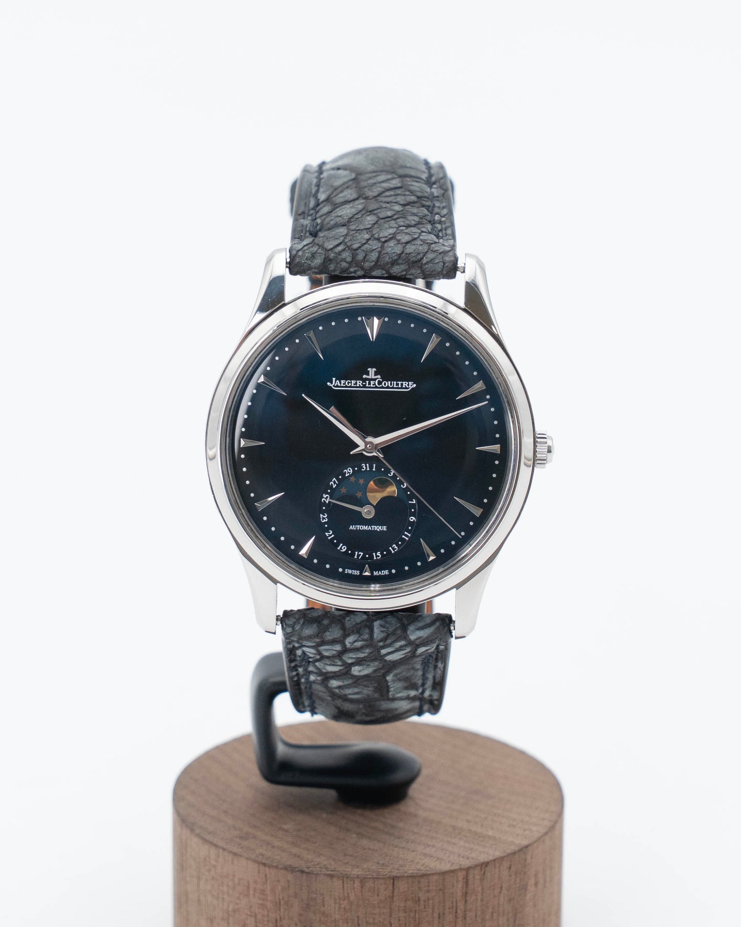 Jaeger-LeCoultre Master Ultra Thin Moon 39mm 176.8.64.S Black Dial