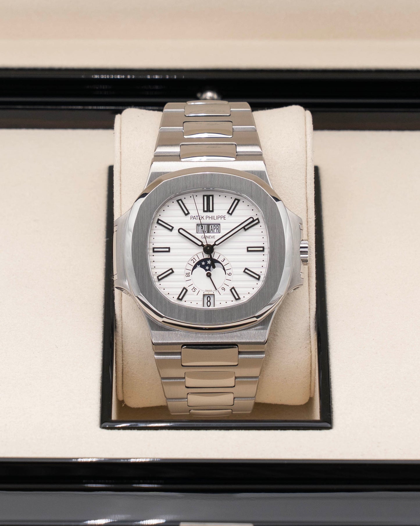 Patek Philippe Nautilus 40.50mm 5726/1A-010 White Dial 2013