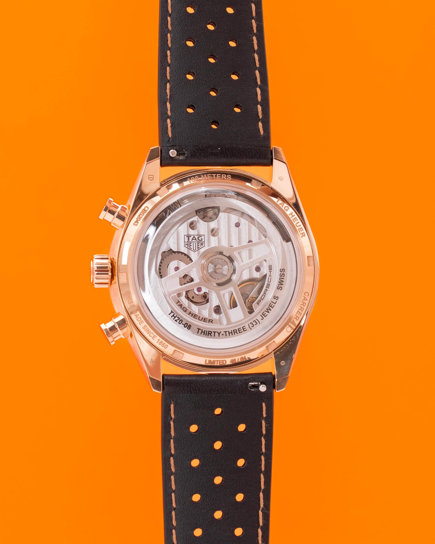 TAG Heuer Carrera Chronosprint x Porsche 911 "1964" 42mm CBS2043.EB0420