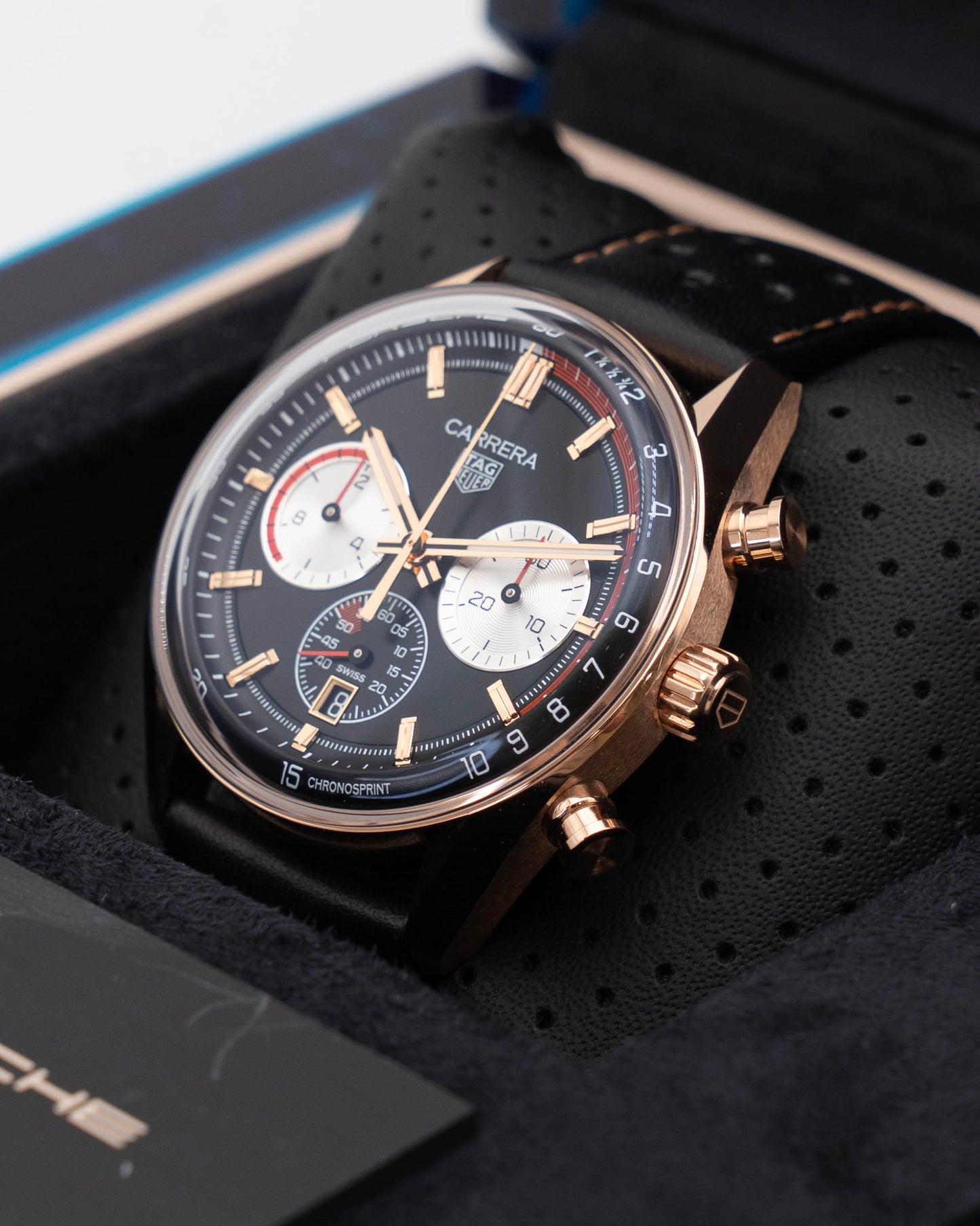 TAG Heuer Carrera Chronosprint x Porsche 911 "1964" 42mm CBS2043.EB0420