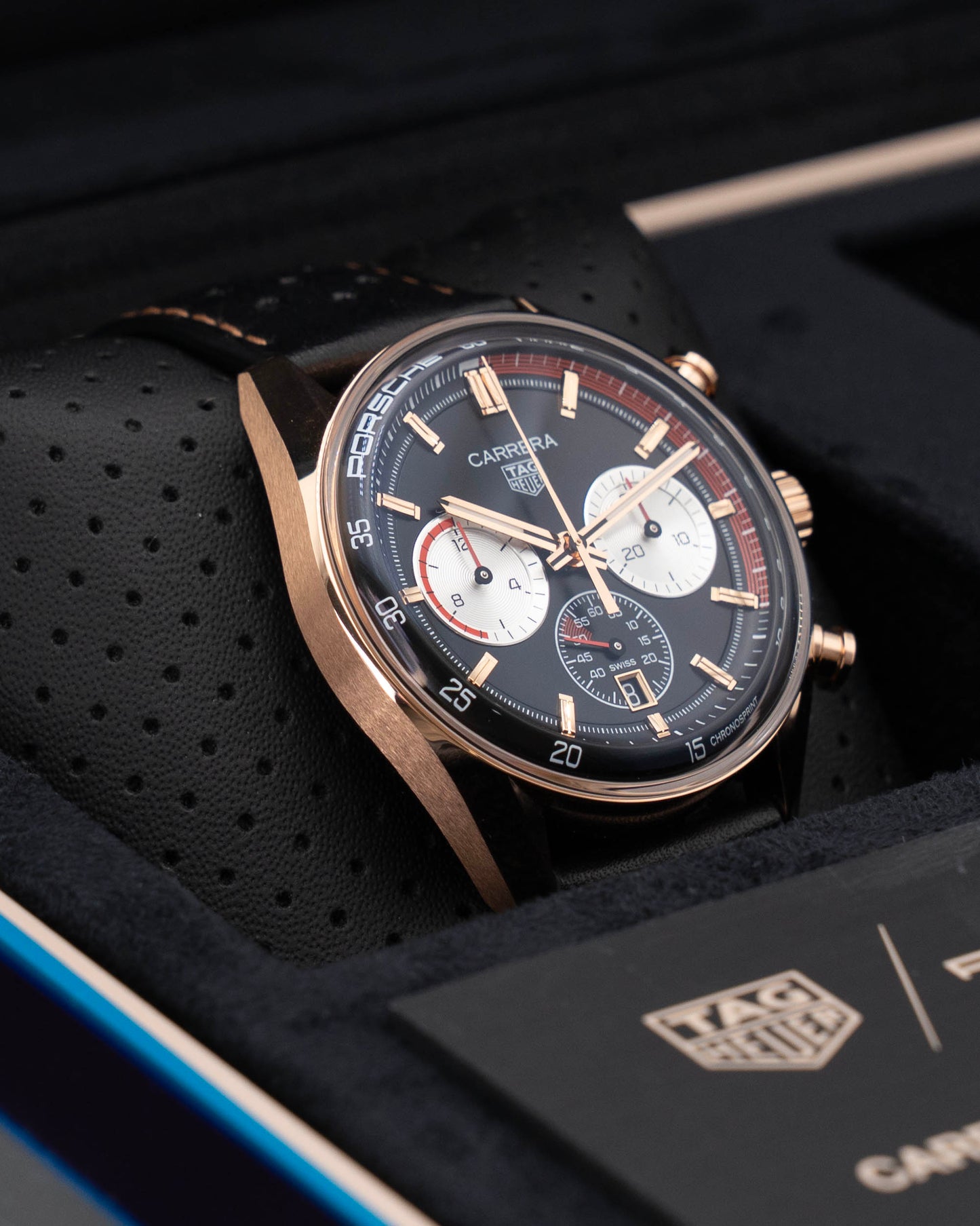 TAG Heuer Carrera Chronosprint x Porsche 911 "1964" 42mm CBS2043.EB0420