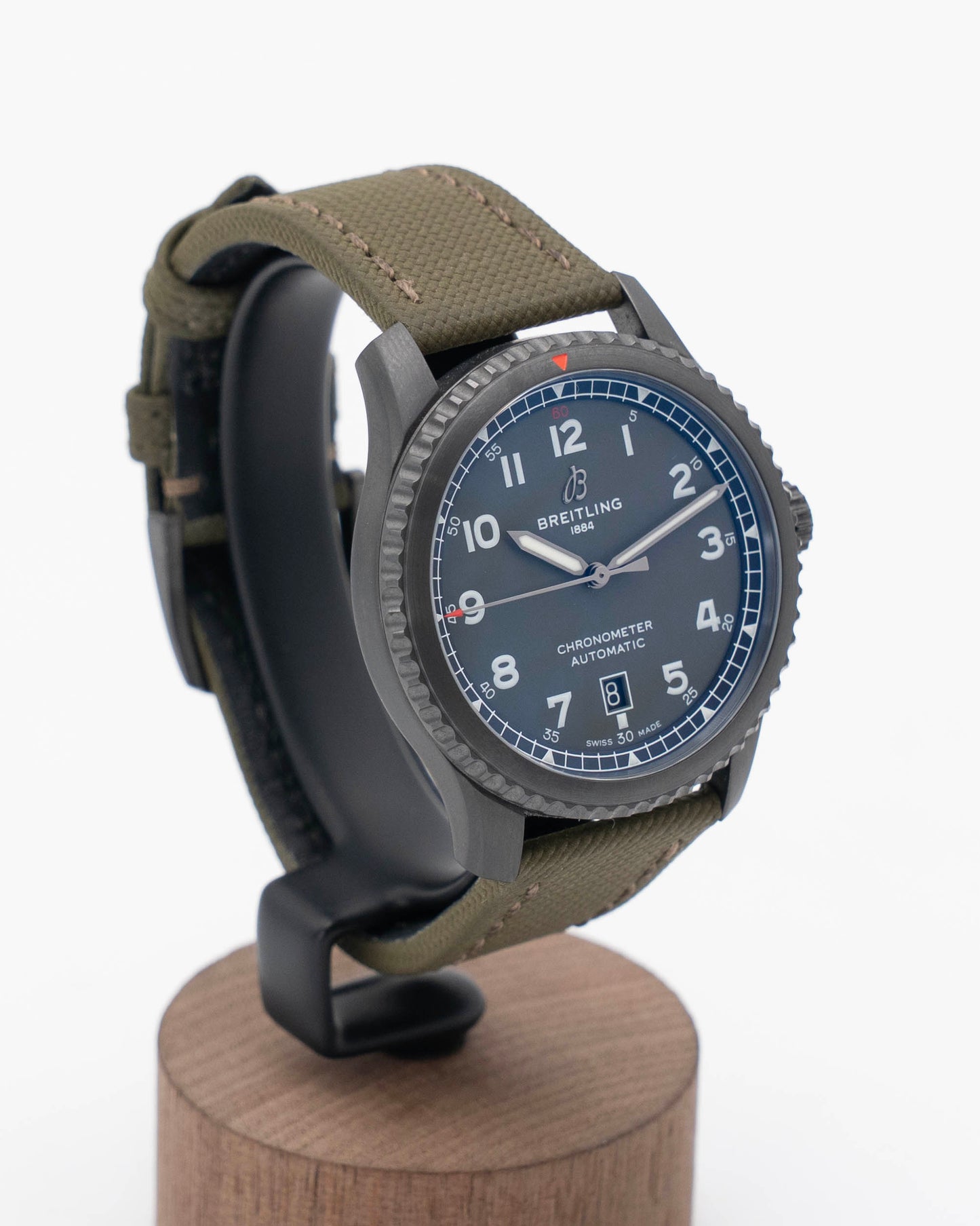 Breitling Aviator 8 41mm M173152A1L1X1 "Curtiss Warhawk" Olive Green Dial