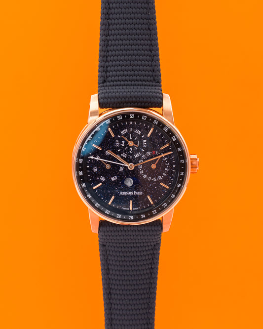 Audemars Piguet Code 11.59 Perpetual Calendar 41mm 26394OR.OO.D027KB.01 Aventurine Dial Rose Gold