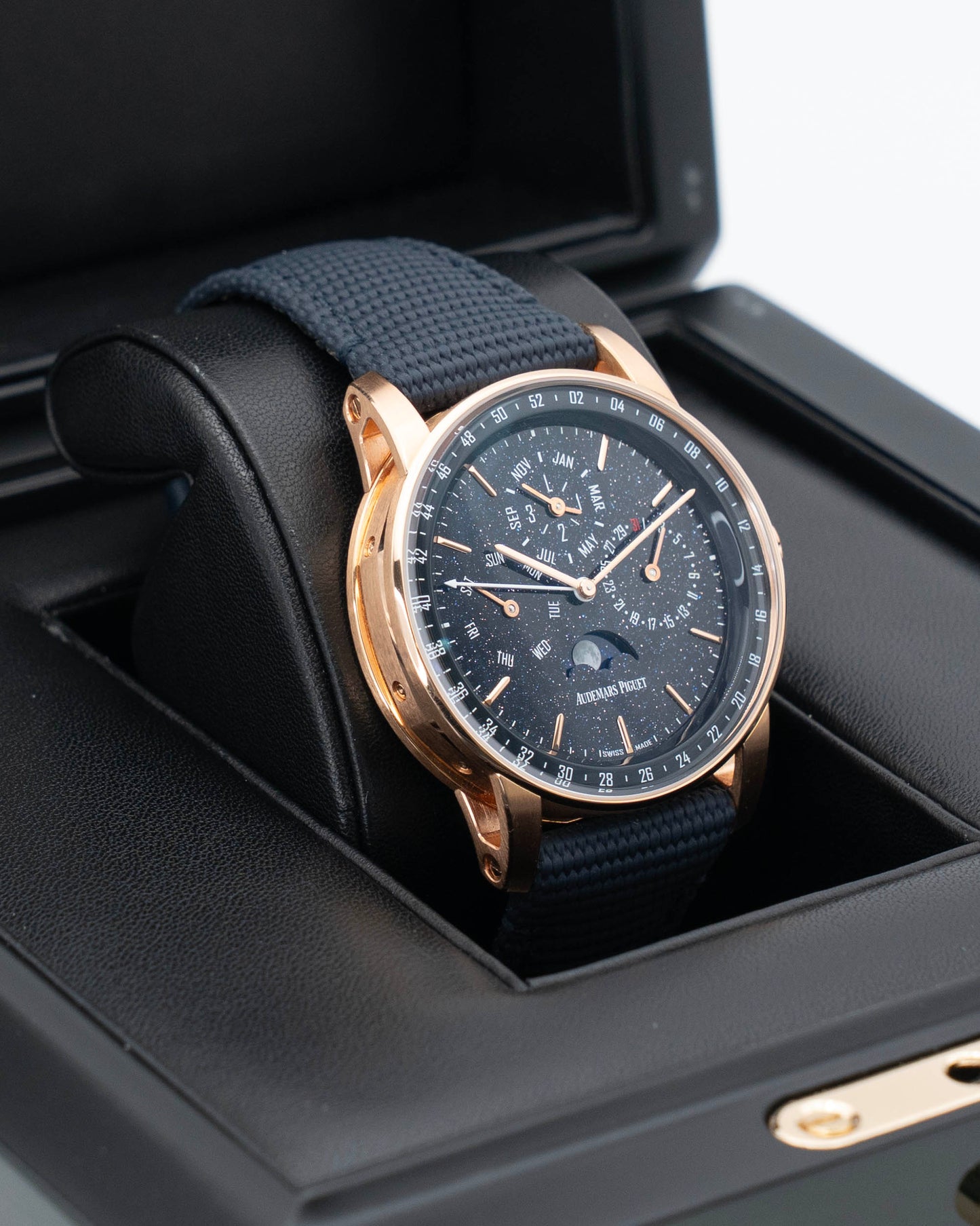 Audemars Piguet Code 11.59 Perpetual Calendar 41mm 26394OR.OO.D027KB.01 Aventurine Dial Rose Gold