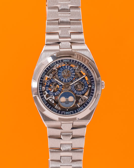 Vacheron Constantin Ultra-Thin Perpetual Calendar White Gold / Blue Skeleton 4300V/120G-B946 2021