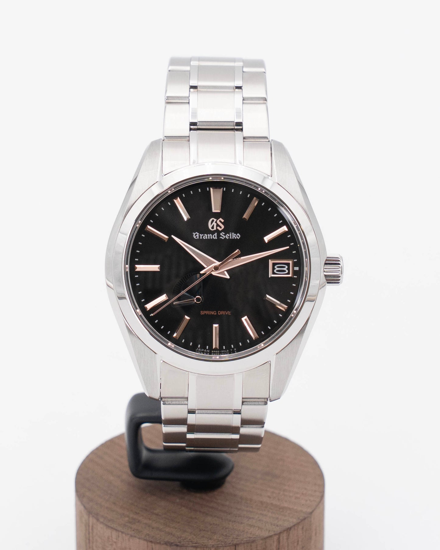 Grand Seiko Heritage Collection 41mm SBGA401 Black Dial Rose Gold Hands Boutique Online Exclusive 2024