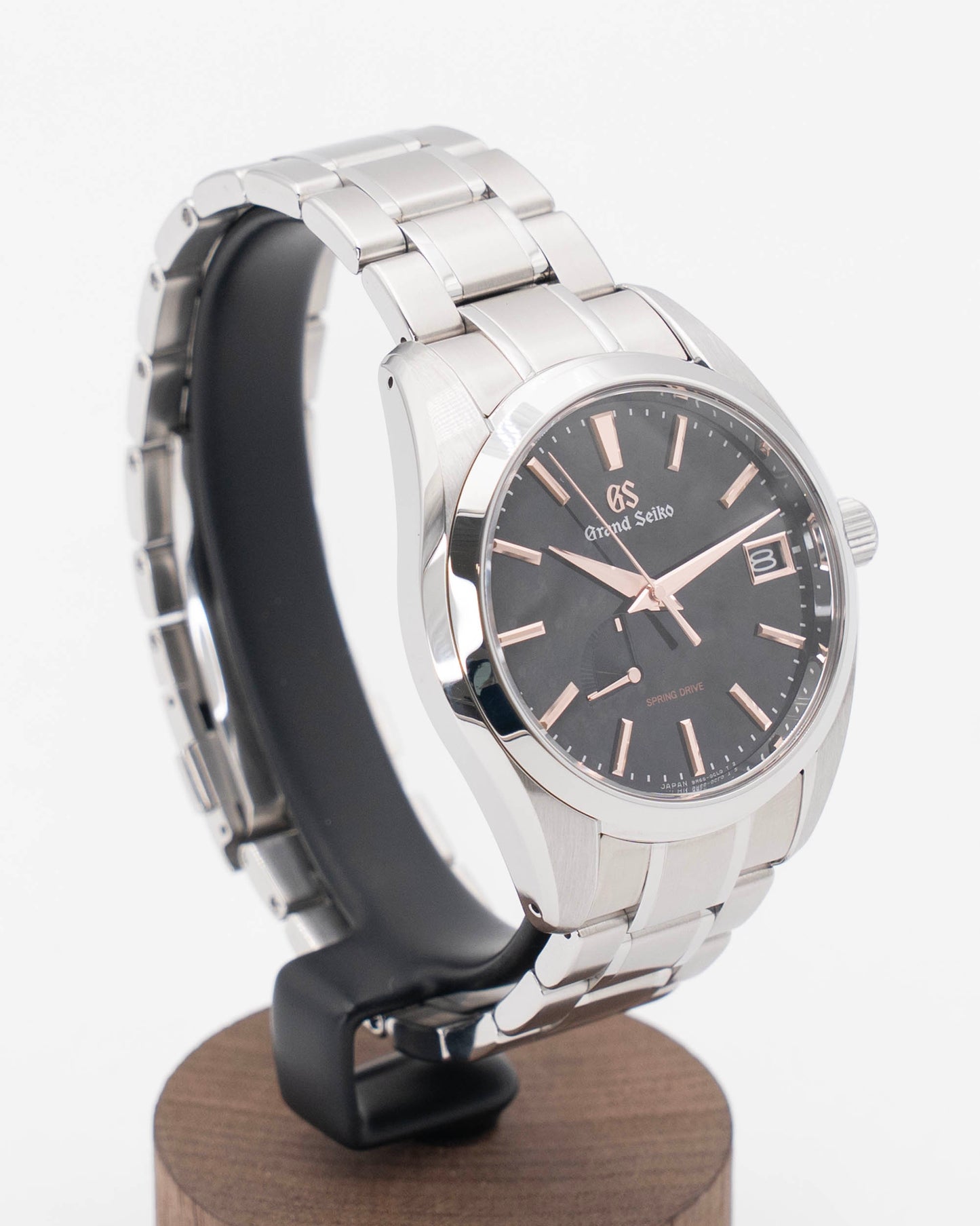 Grand Seiko Heritage Collection 41mm SBGA401 Black Dial Rose Gold Hands Boutique Online Exclusive 2024
