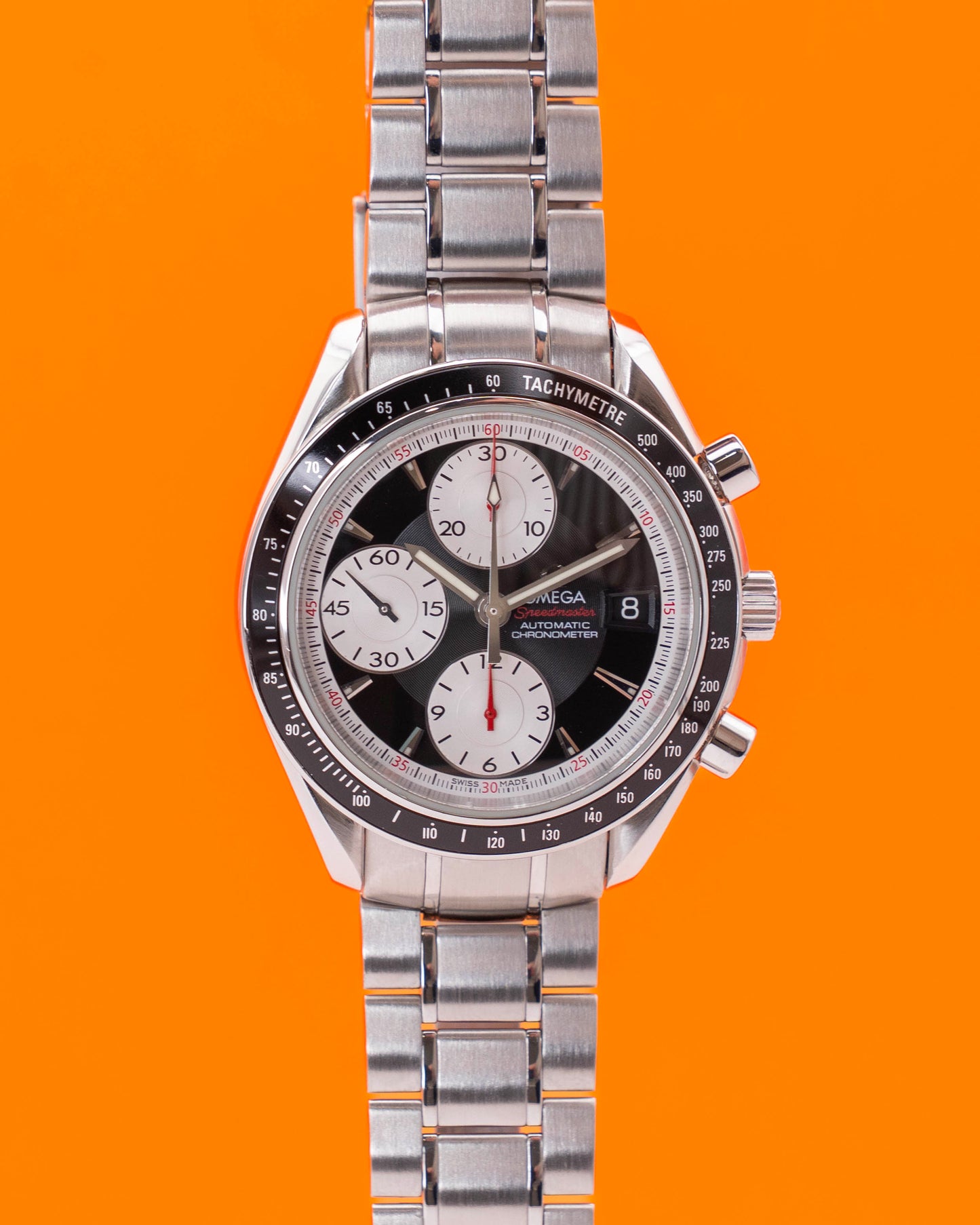 Omega Speedmaster Date 40mm 3210.51.00 Reverse Panda Automatic 2014
