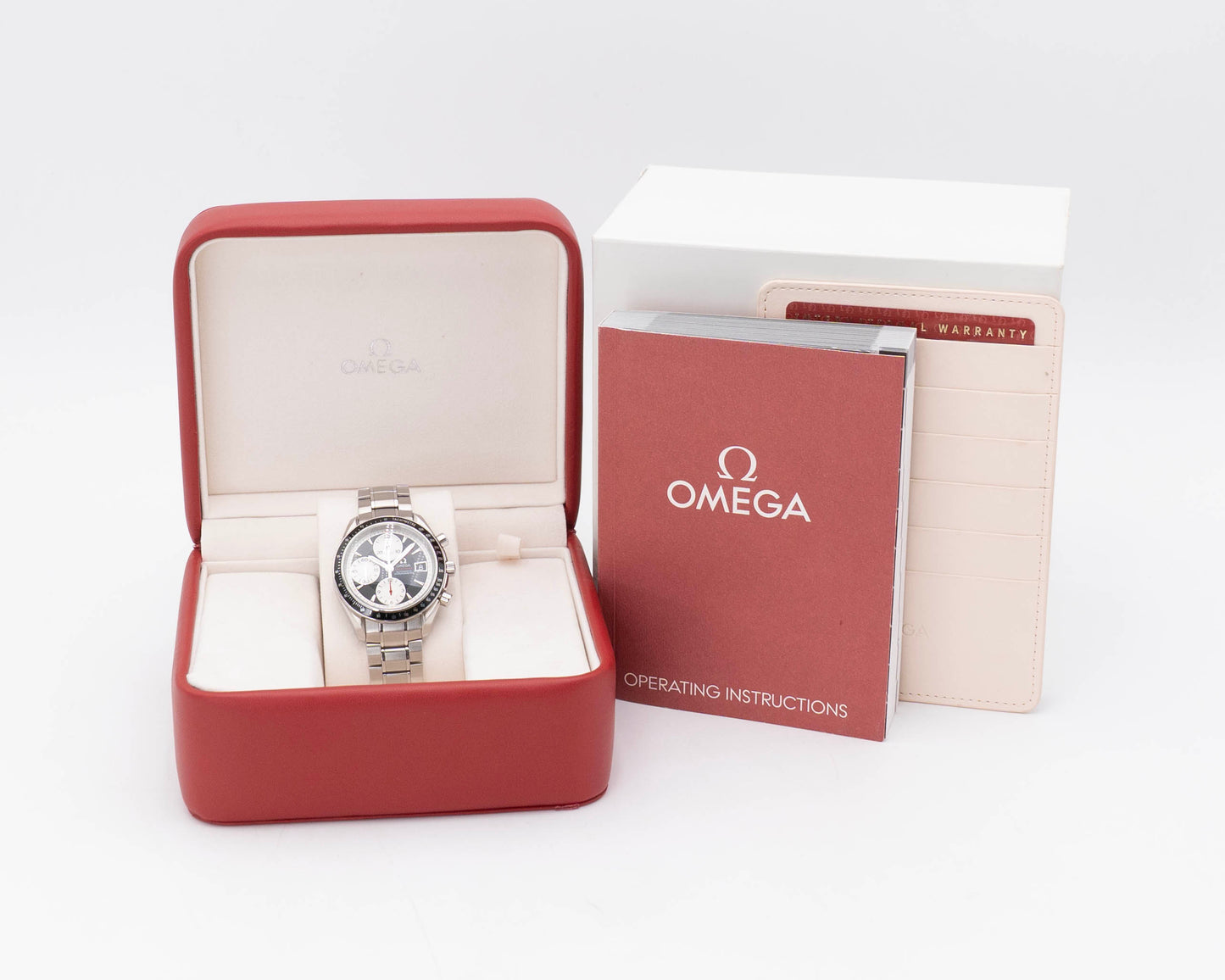 Omega Speedmaster Date 40mm 3210.51.00 Reverse Panda Automatic 2014