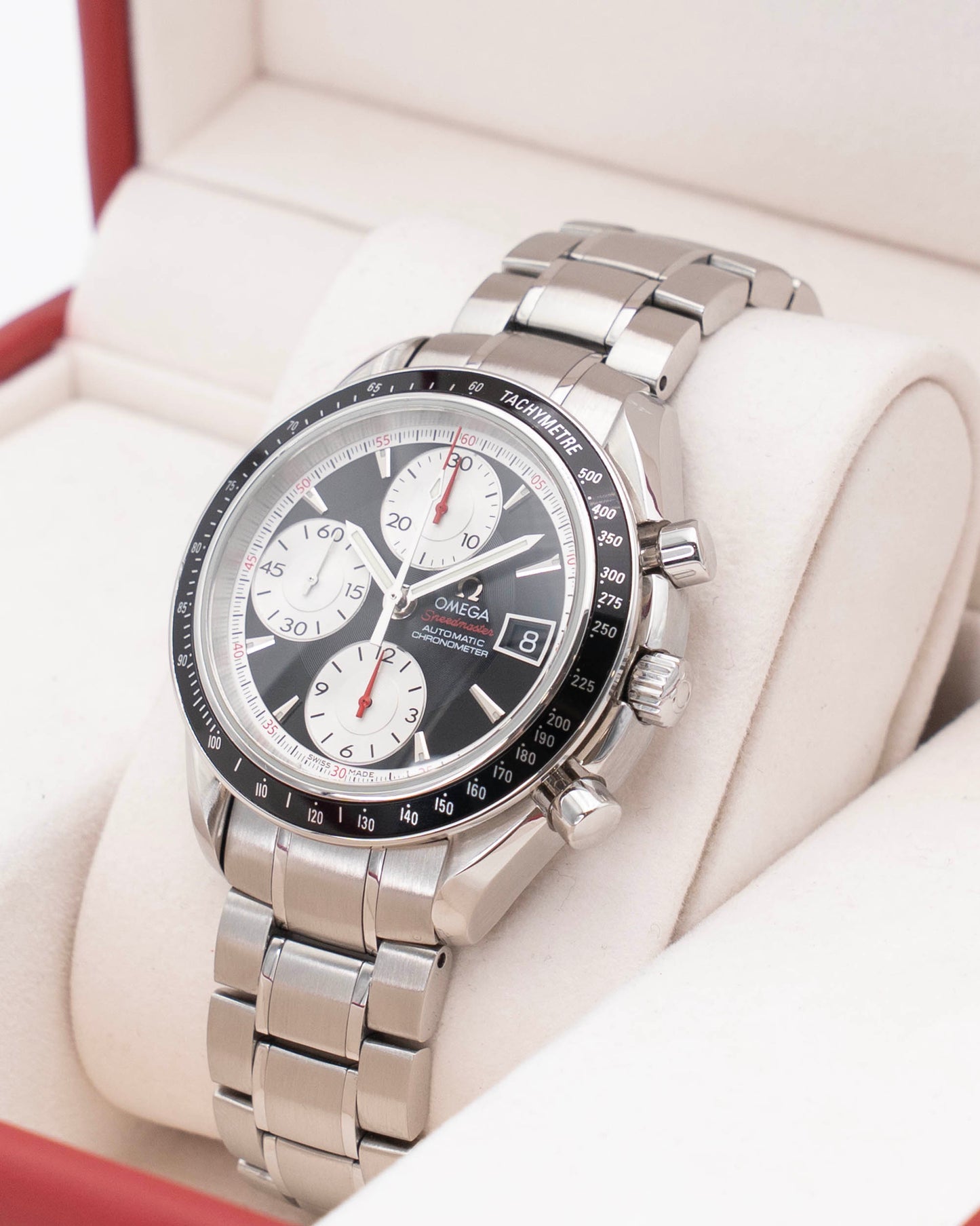 Omega Speedmaster Date 40mm 3210.51.00 Reverse Panda Automatic 2014