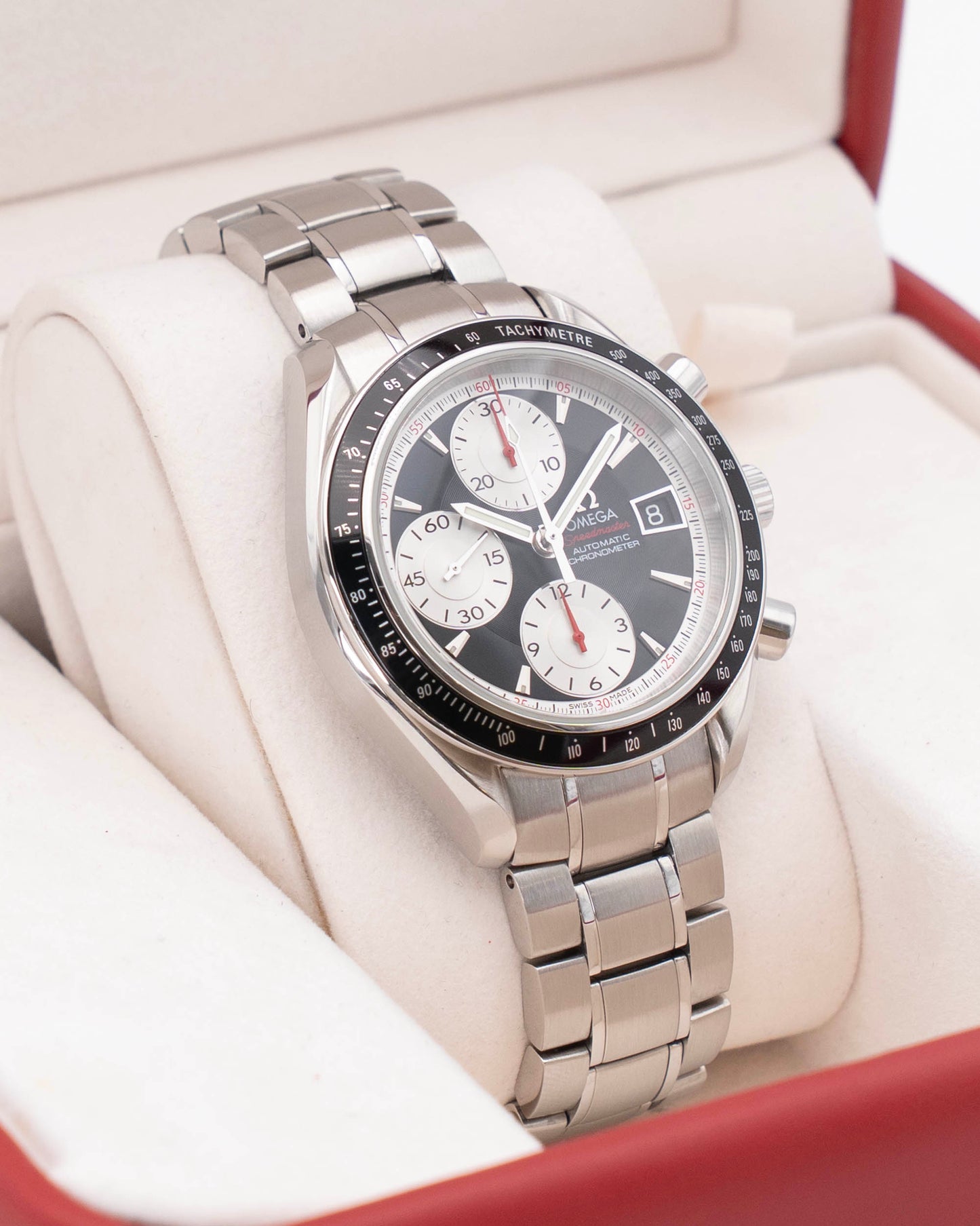 Omega Speedmaster Date 40mm 3210.51.00 Reverse Panda Automatic 2014