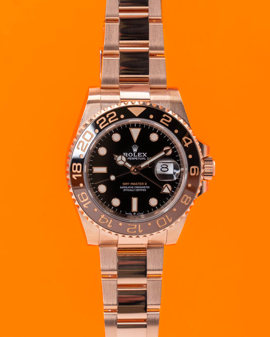 Rolex GMT Master II 40mm 126715CHNR Rose Gold Rootbeer 2021 (126715CHNR-0001)