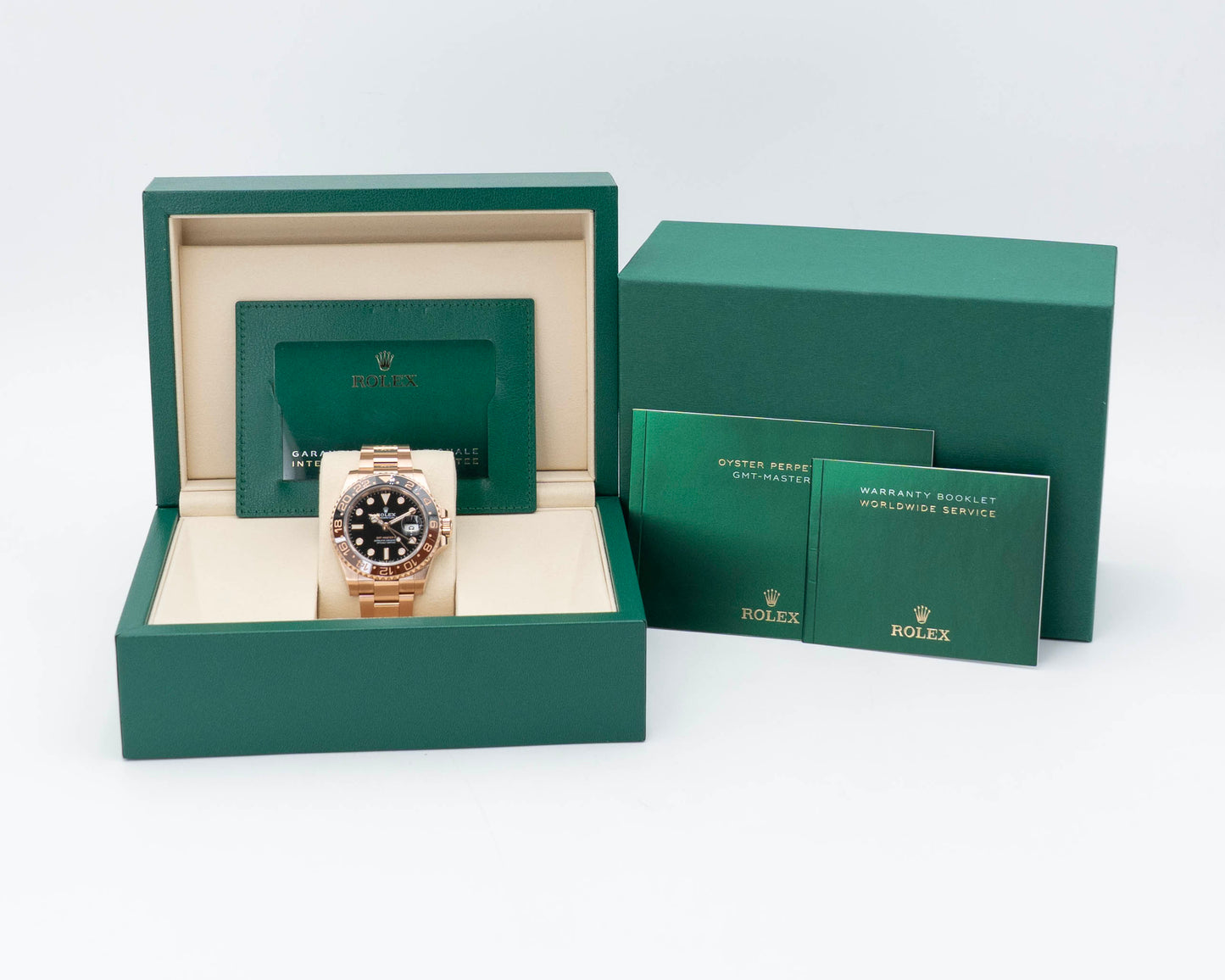 Rolex GMT Master II 40mm 126715CHNR Rose Gold Rootbeer 2021 (126715CHNR-0001)