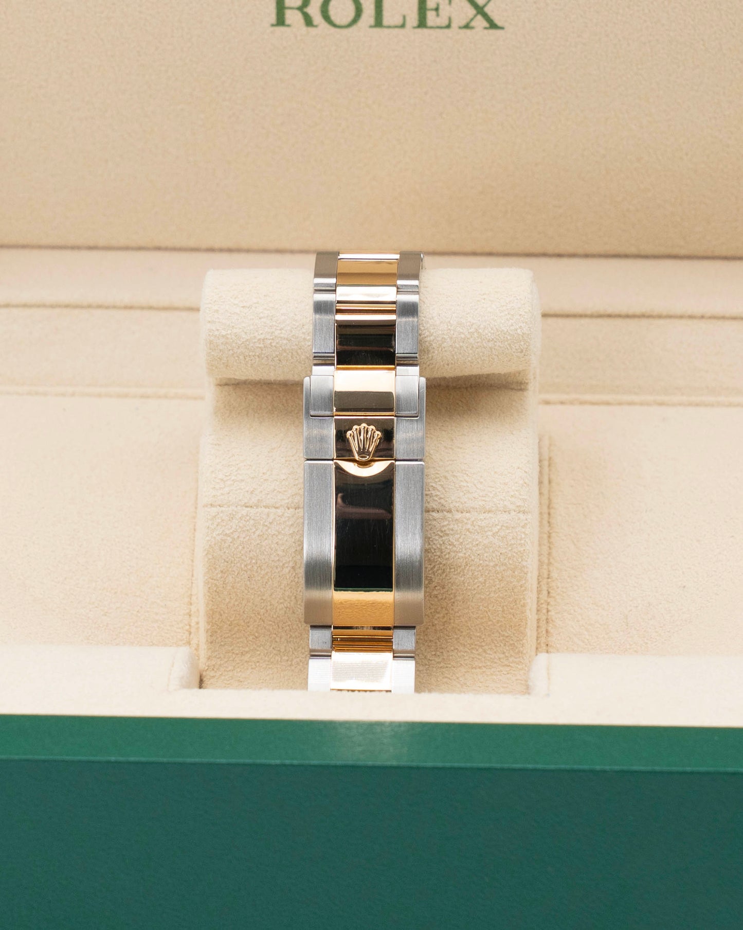 Rolex Daytona 40mm 116503 Two Tone Yellow Gold Black Diamond Dial 2021