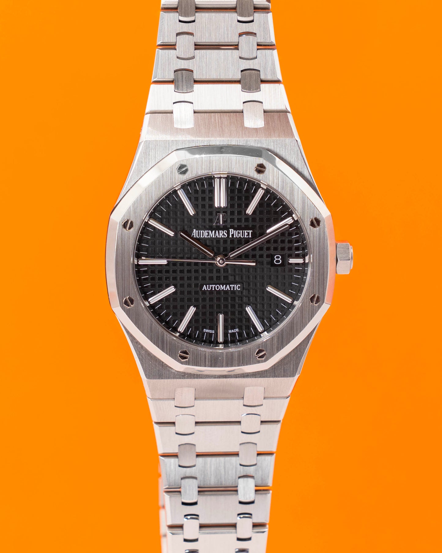 Audemars Piguet Royal Oak 15400ST Black Dial 2017  (15400st.oo.1220st.01)