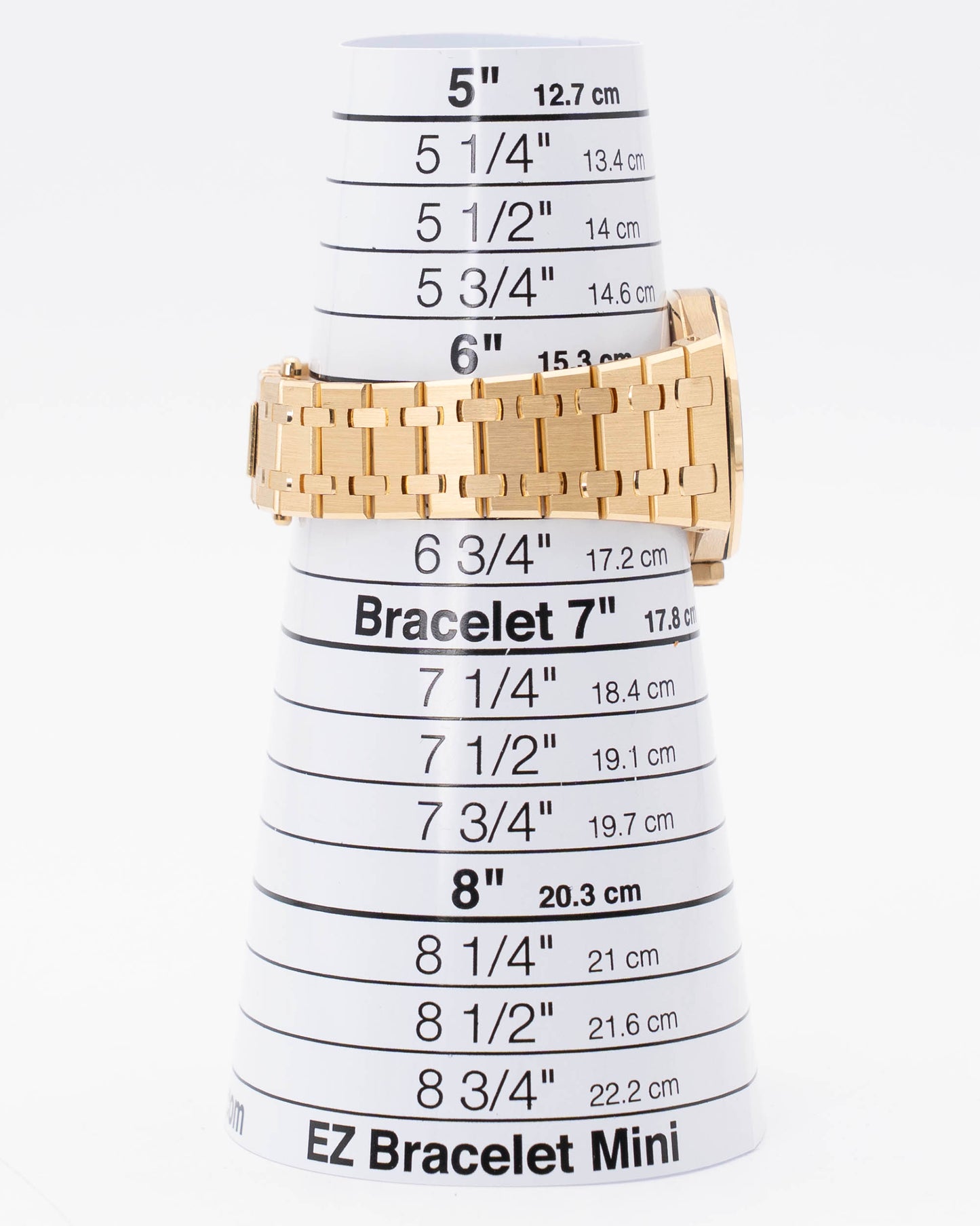 Audemars Piguet 33mm 67651BA Yellow Gold Blue Dial Diamond Bezel  (67651ba.zz.1261ba.02)