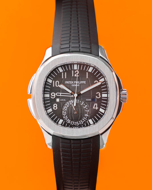 Patek Philippe Aquanaut Travel Time 40.8mm 5164A-001 Black 2020