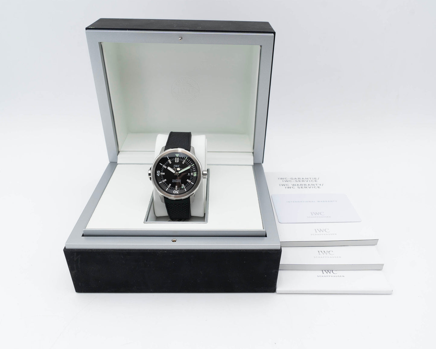 IWC Aquatimer 42mm IW3290-01 Diver on Rubber 2015