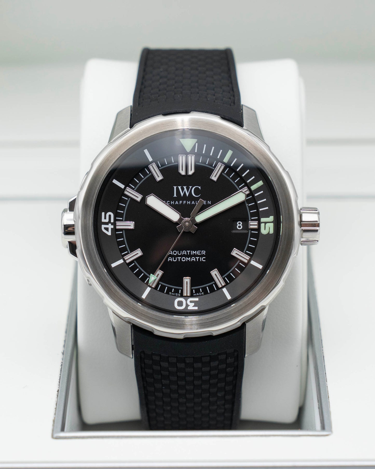 IWC Aquatimer 42mm IW3290-01 Diver on Rubber 2015