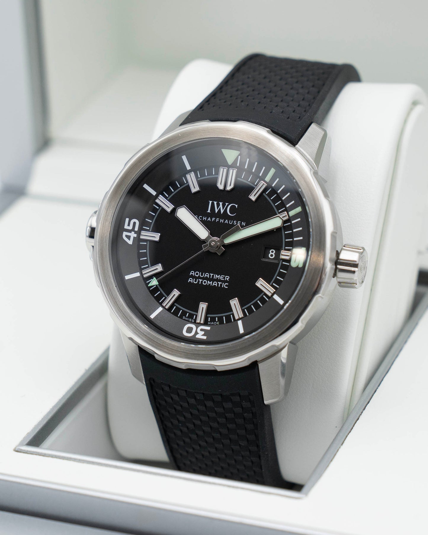 IWC Aquatimer 42mm IW3290-01 Diver on Rubber 2015