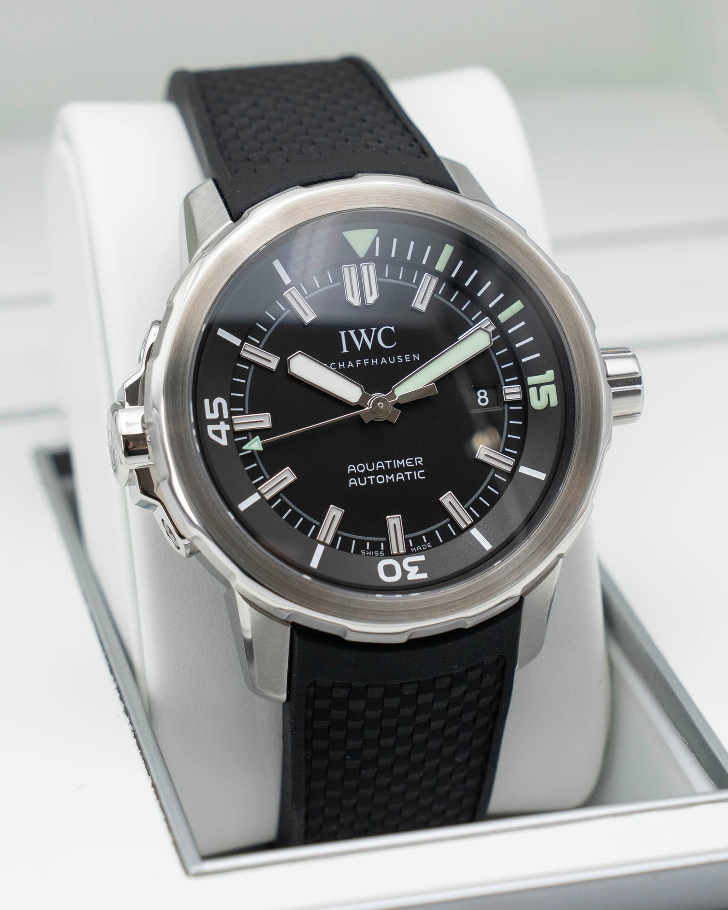 IWC Aquatimer 42mm IW3290-01 Diver on Rubber 2015
