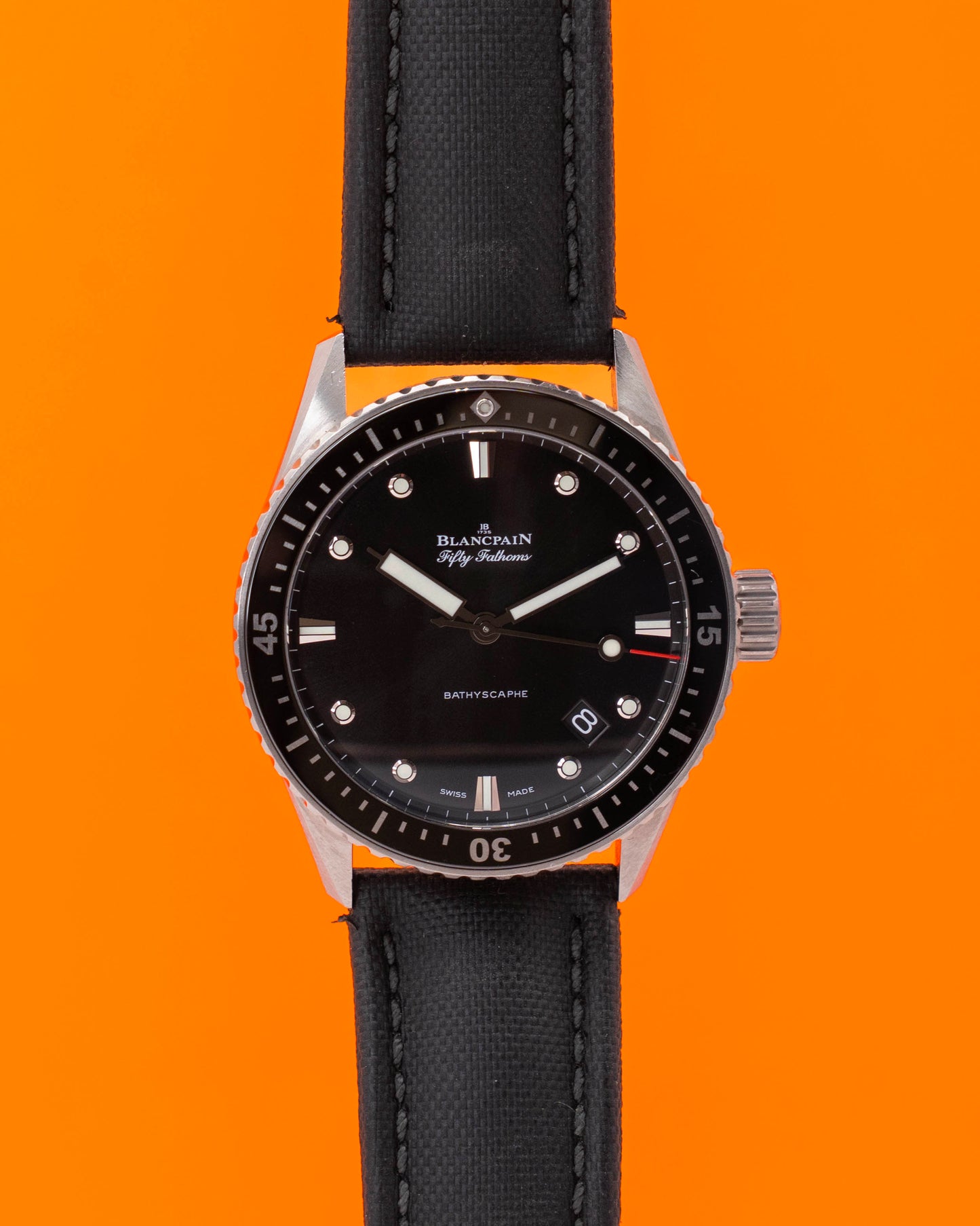 Blancpain Fifty Fathoms 43mm 5000-1230-B52A Bathyscaphe Titanium