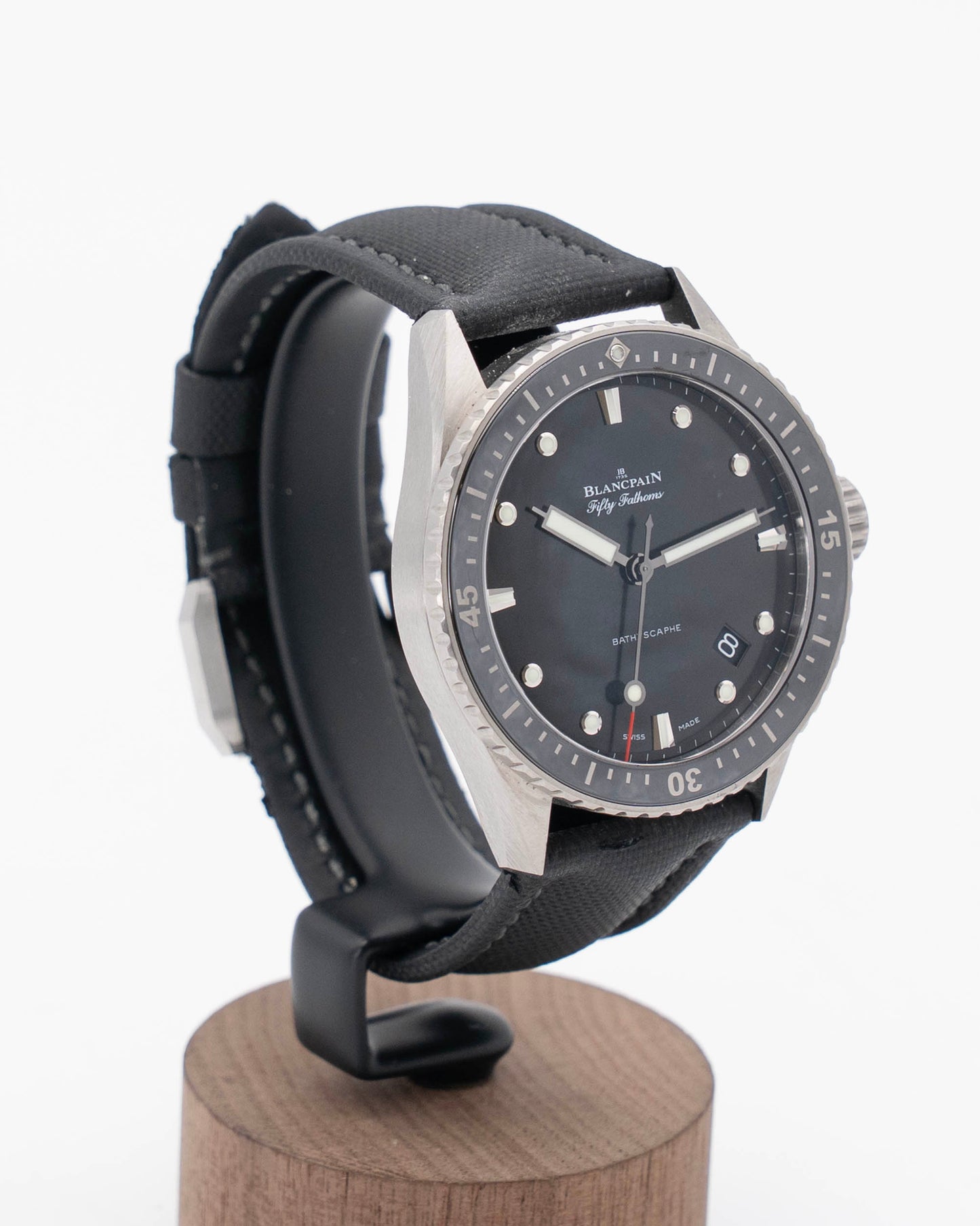 Blancpain Fifty Fathoms 43mm 5000-1230-B52A Bathyscaphe Titanium