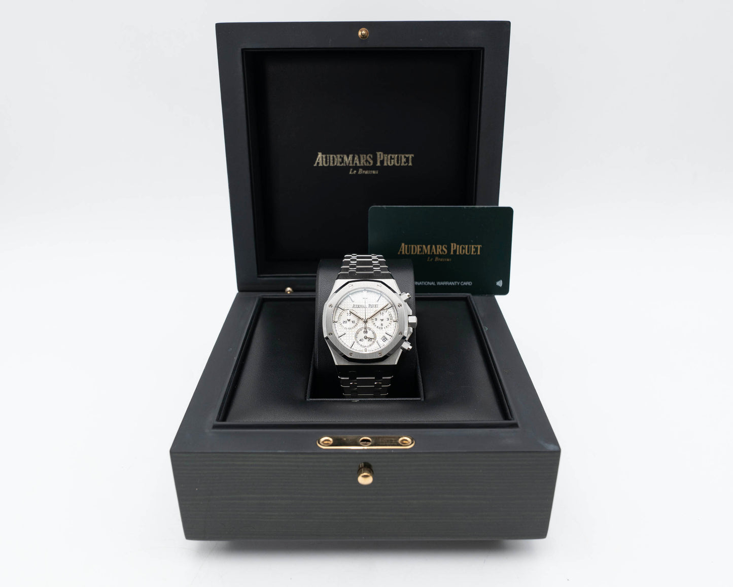 Audemars Piguet Chronograph 41mm 26240ST White Dial 50th Anniversary