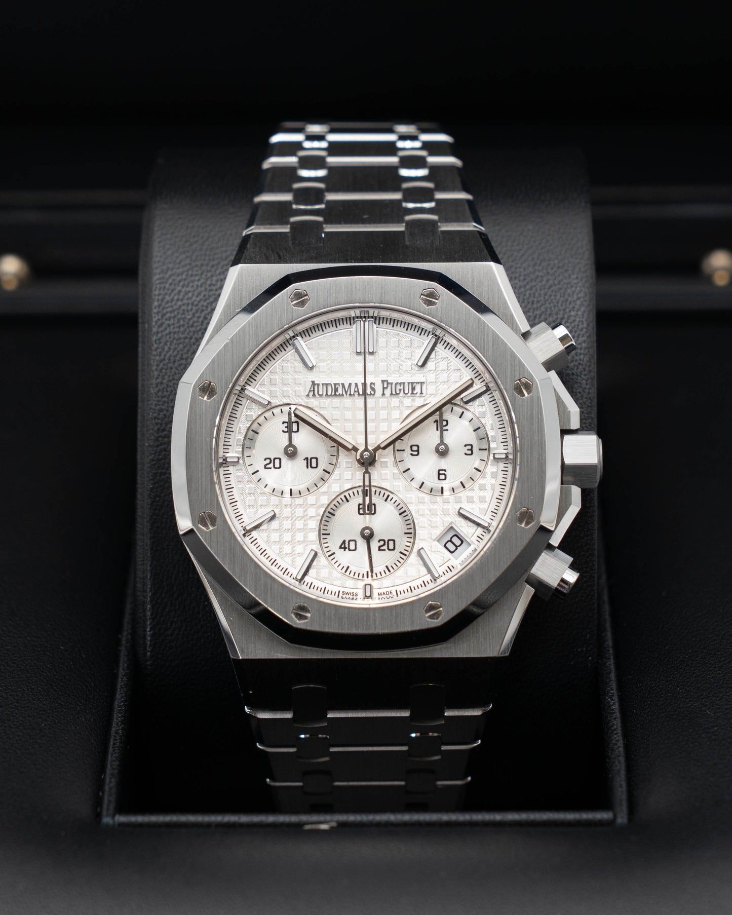 Audemars Piguet Chronograph 41mm 26240ST White Dial 50th Anniversary