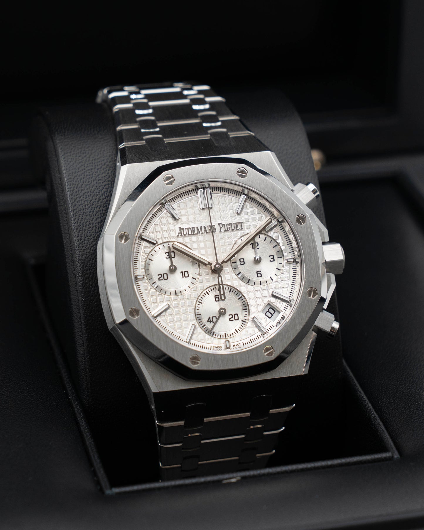 Audemars Piguet Chronograph 41mm 26240ST White Dial 50th Anniversary