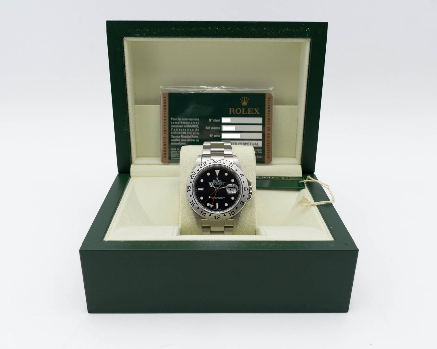 Rolex Explorer 40mm 16570 Black Dial 2007 (16570 bk)
