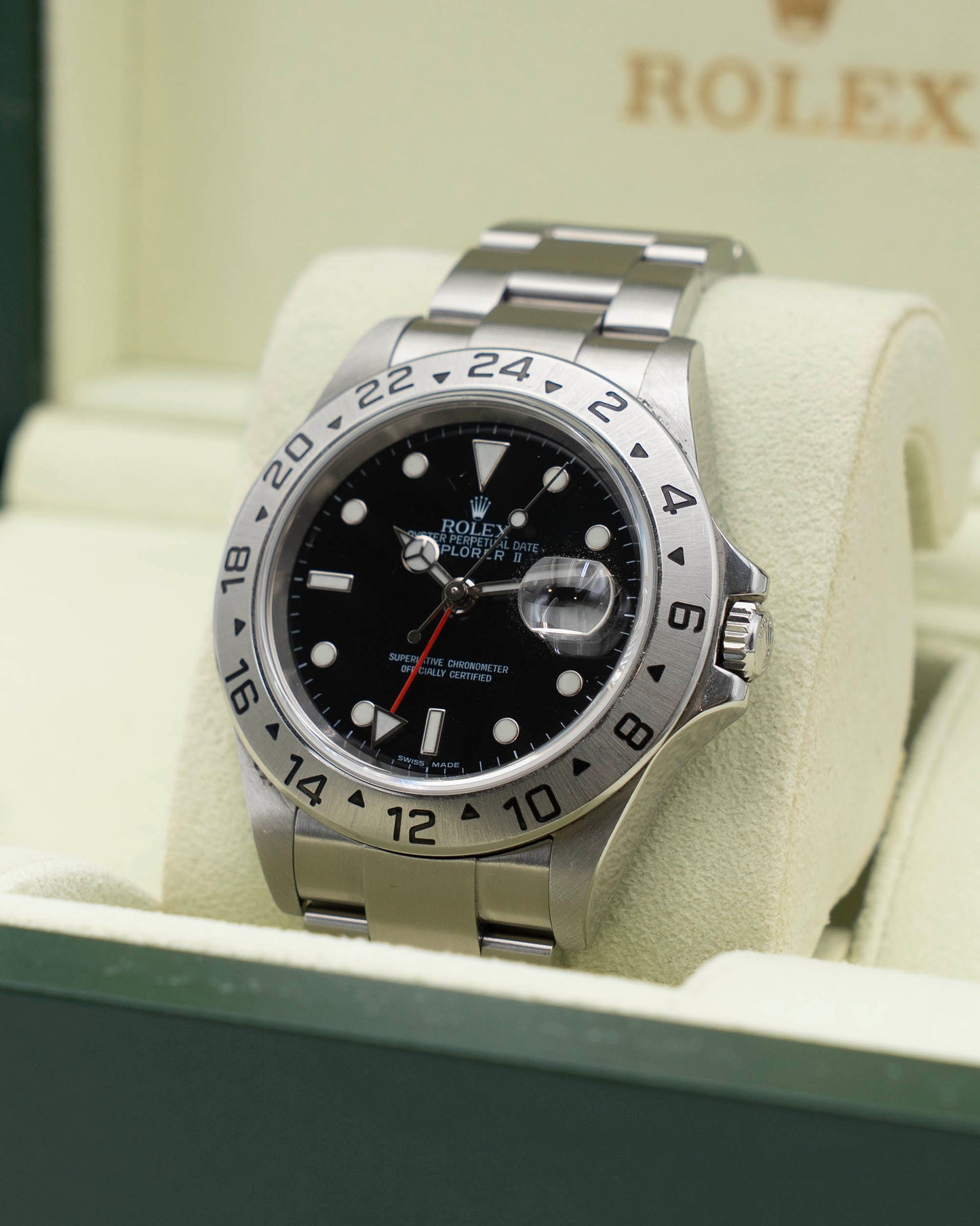 Rolex Explorer 40mm 16570 Black Dial 2007 (16570 bk)