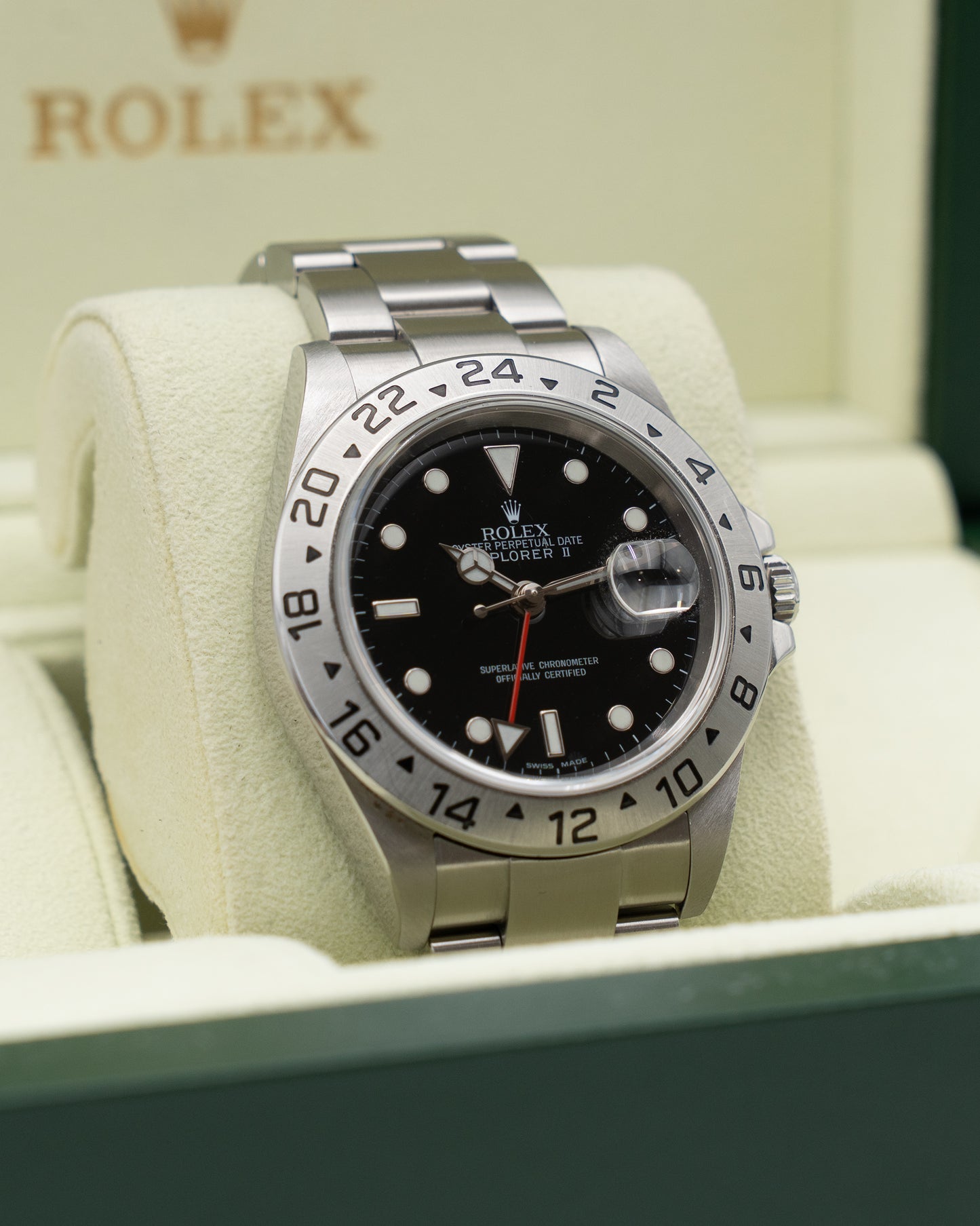 Rolex Explorer 40mm 16570 Black Dial 2007 (16570 bk)