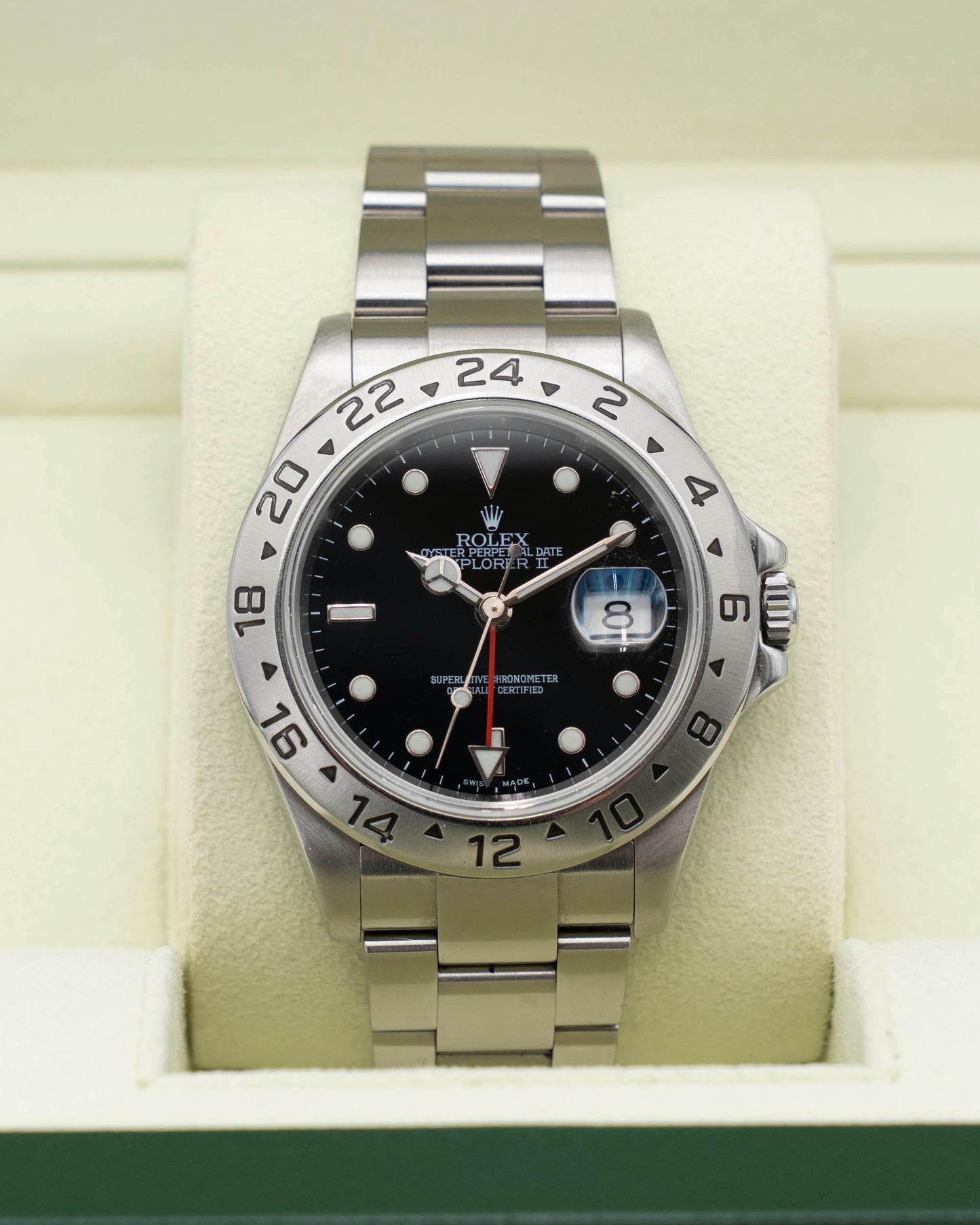Rolex Explorer II 40mm 16570 Black 2007