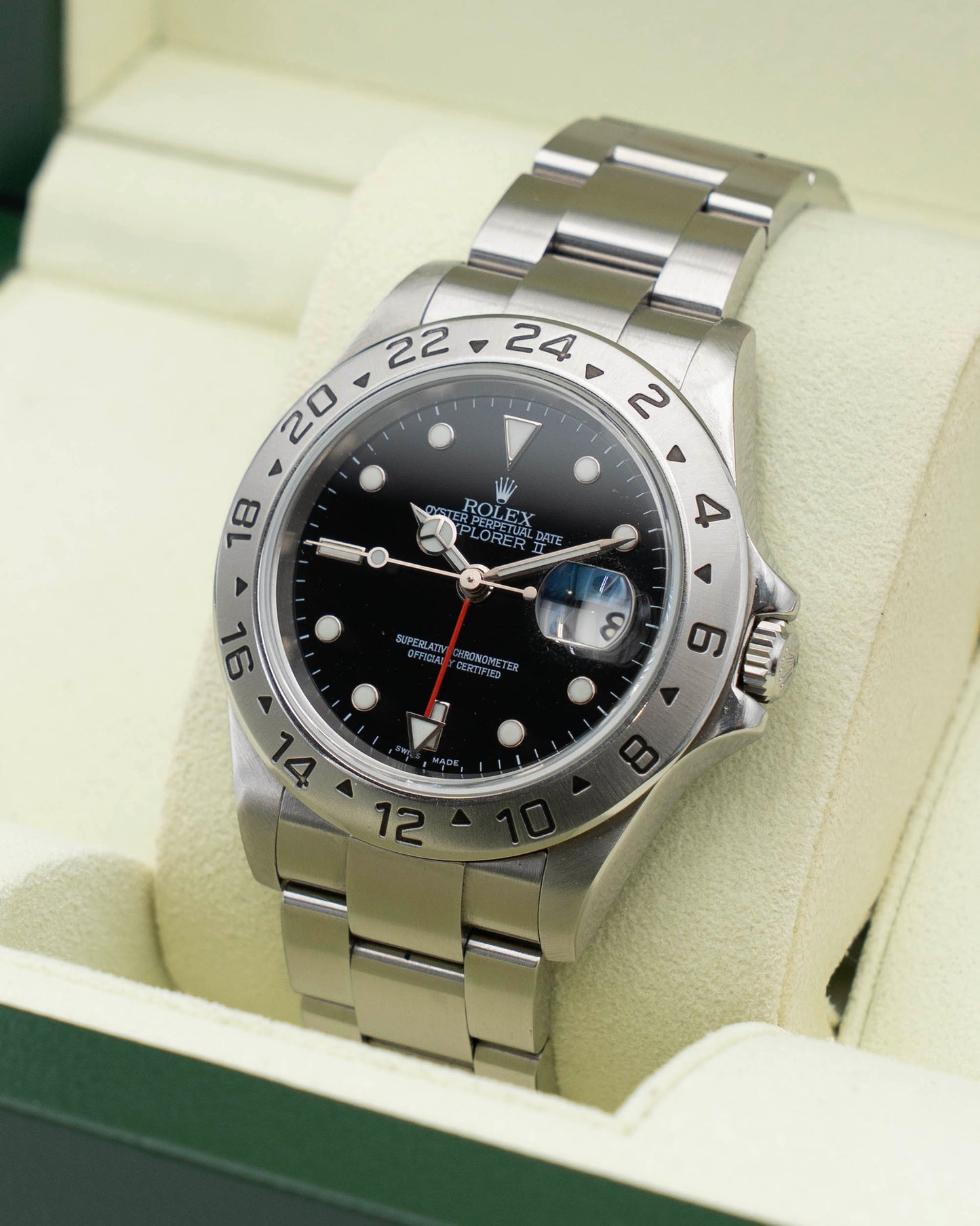 Rolex Explorer II 40mm 16570 Black 2007