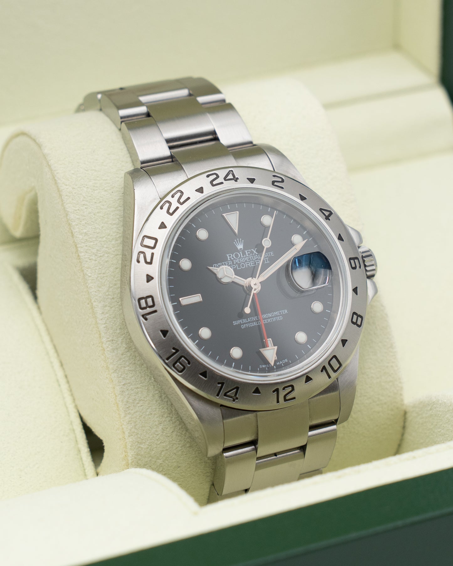 Rolex Explorer II 40mm 16570 Black 2007