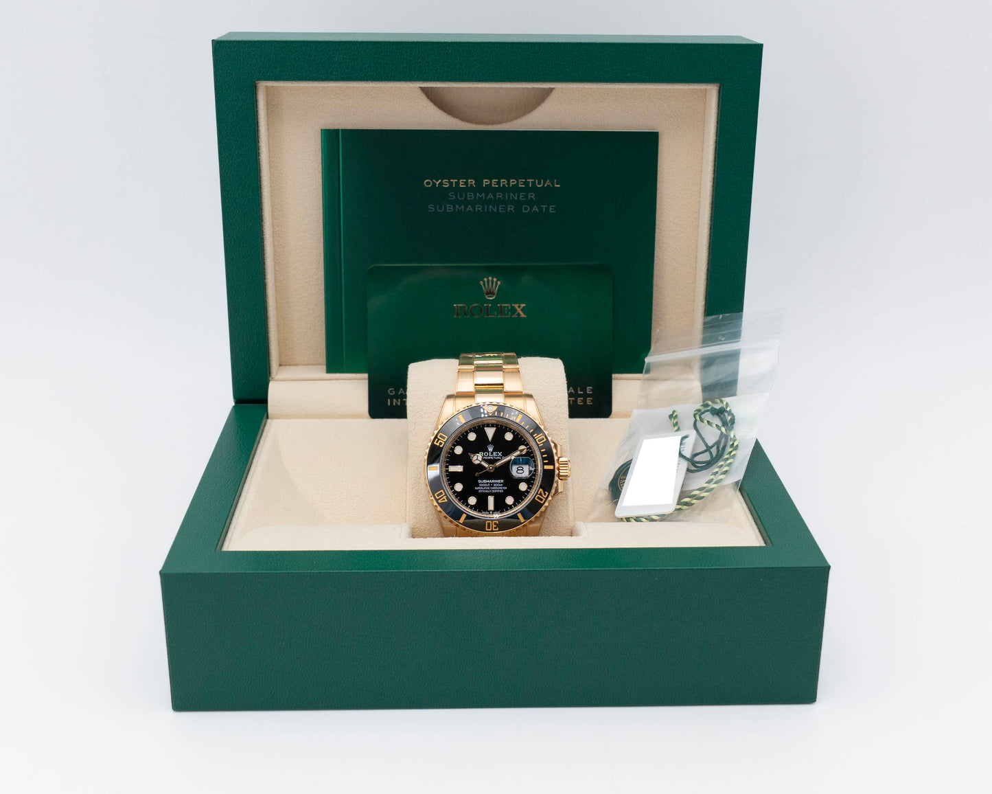 Rolex Submariner Date 41mm 126618LN Yellow Gold Black Ceramic 2024