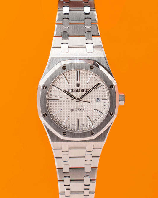 Audemars Piguet Royal Oak 41mm 15400ST White Dial